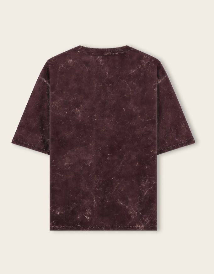 Unisex Acid Washed Oversized Tee - Image 5